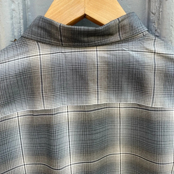 Ted Baker blue plaid “ Buldate tapered fit” buttondown, Ted  size 3 (medium) - Picture 3 of 12